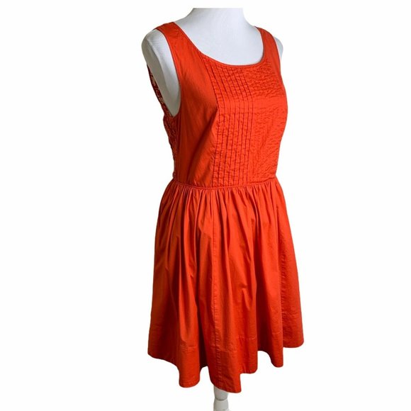 Moulinette Soeurs Fit & Flare Pleated Dress - Picture 4 of 12